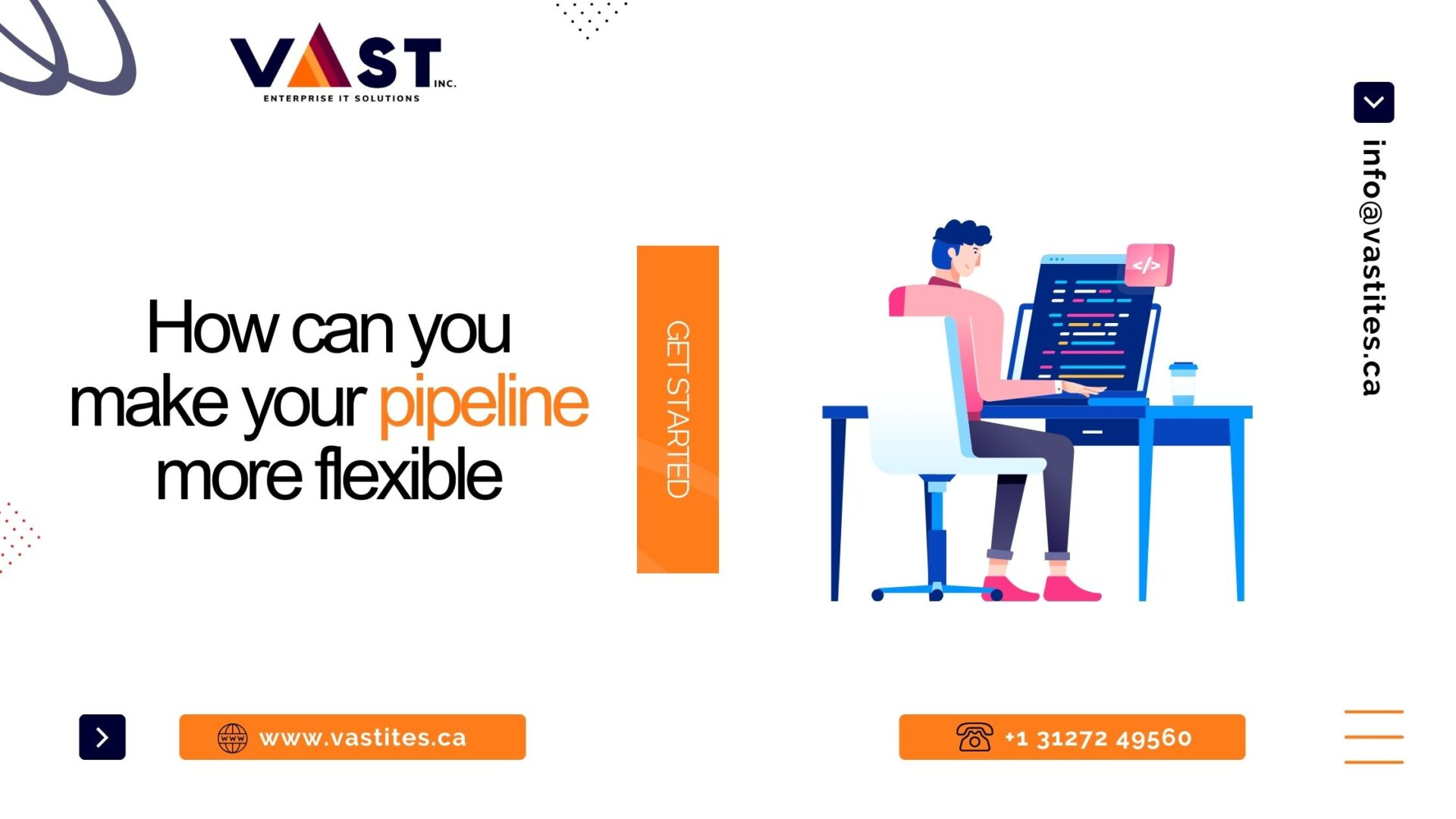 How can you make your pipeline more flexible